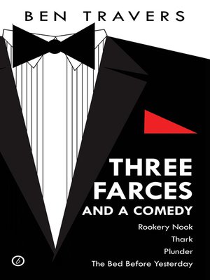 cover image of Three Farces and a Comedy